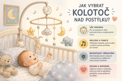 Jak vybrat kolotoč nad postýlku? Praktický průvodce pro rodiče 👶🎠