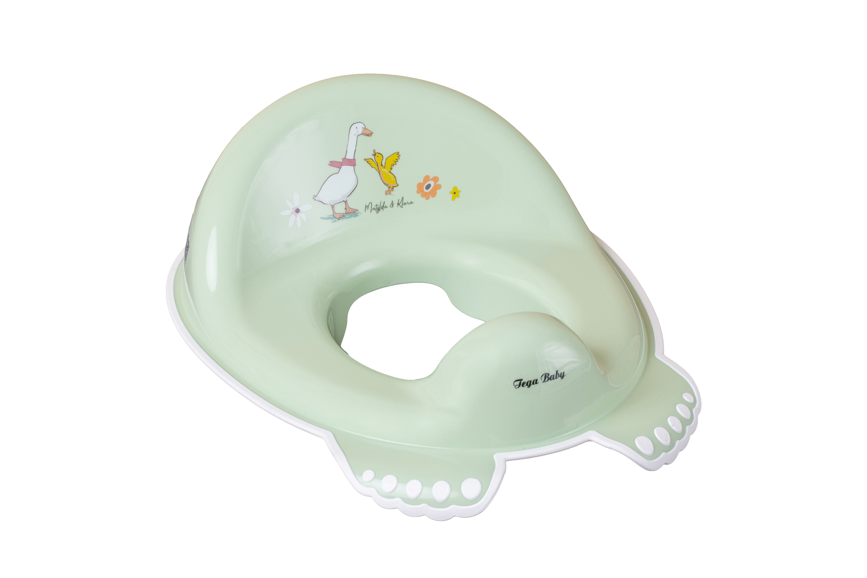 Tega Baby dětská vanička 102 cm Lesní pohádka zelená – anatomická koupací vana