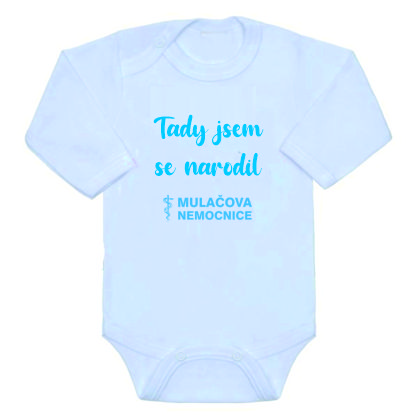 Dětské body Gama jako dárek na Vítání občánků velikost 74