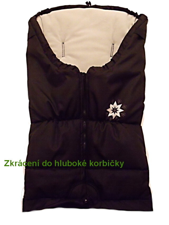 Zimní fusak do kočárku Dětský svět WINTER SPORT Fantasie 3v1 šedožlutý