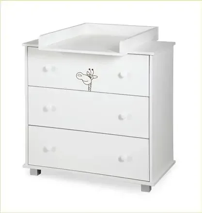 Sestava nábytku Klups Safari Žirafa ořech / bílá DOPRAVA ZDARMA