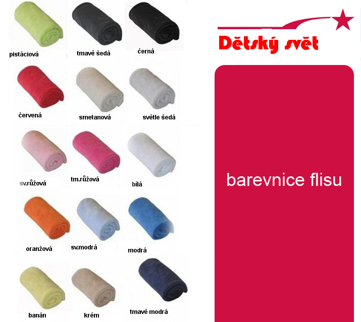 Dětský šátkošálek Dětský svět fleece žlutý