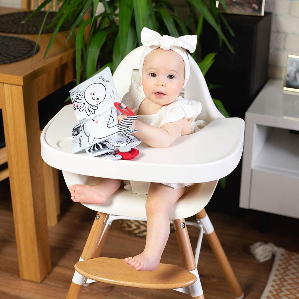 Dětská senzorická kontrastní knížka Akuku Moře