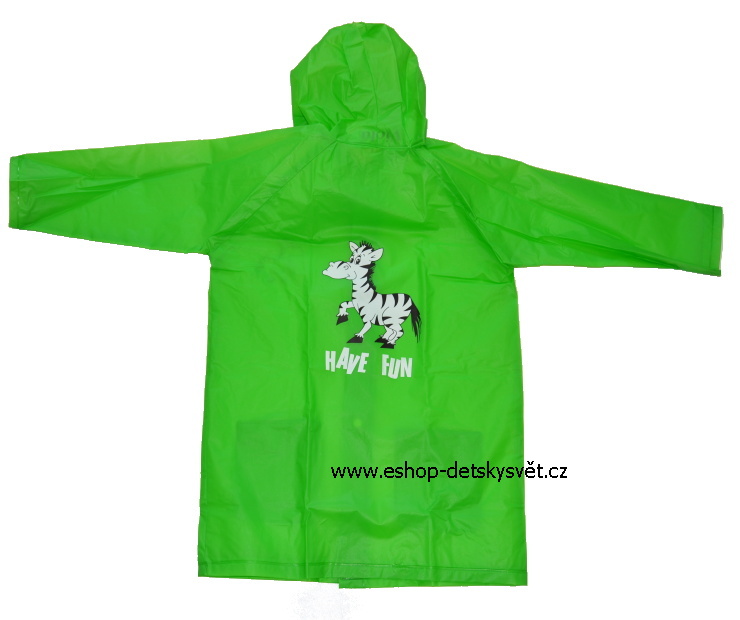 Dětská pláštěnka do deště Viola zelená vel. 100 – dětská pláštěnka 🌧️💚
