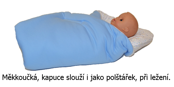 Zimní zavinovačka do autosedačky Dětský svět fleece/bavlna, sv.růžová