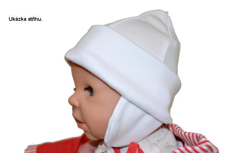 Kojenecká čepička Dětský svět elastická Kamil sv.modrá