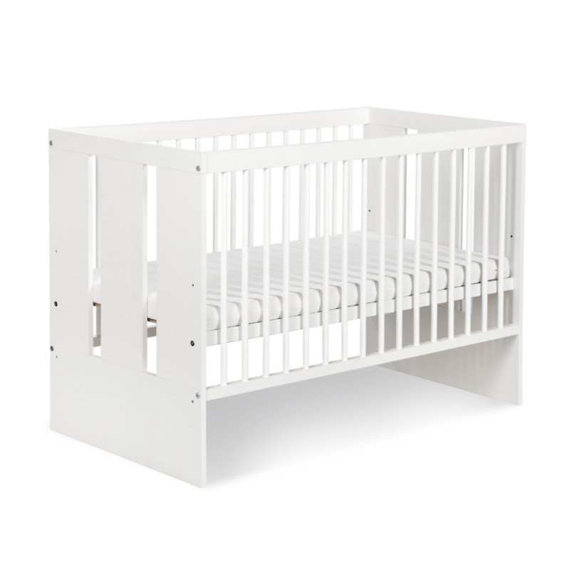 Dětská postýlka Klupś Paula bílá 120×60 cm | Kvalita a bezpečí pro miminko 👶