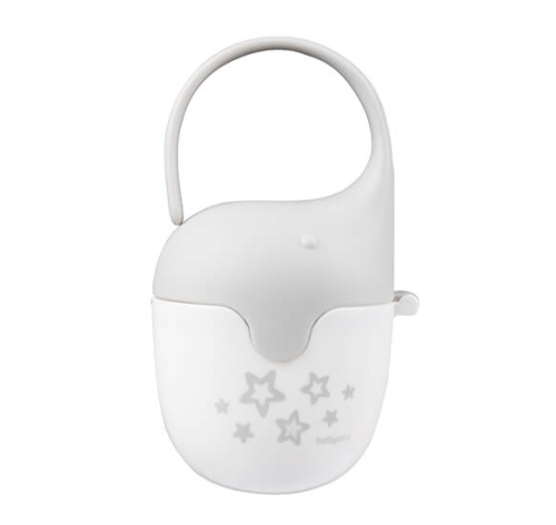Pouzdro na dudlík Baby Ono světle šedá/bílá art.529