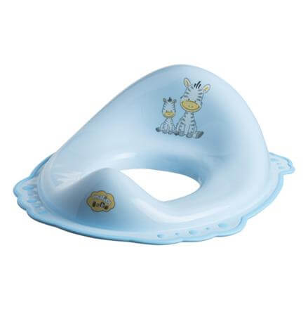 Dětské sedátko na WC Maltex Baby zebra modrá