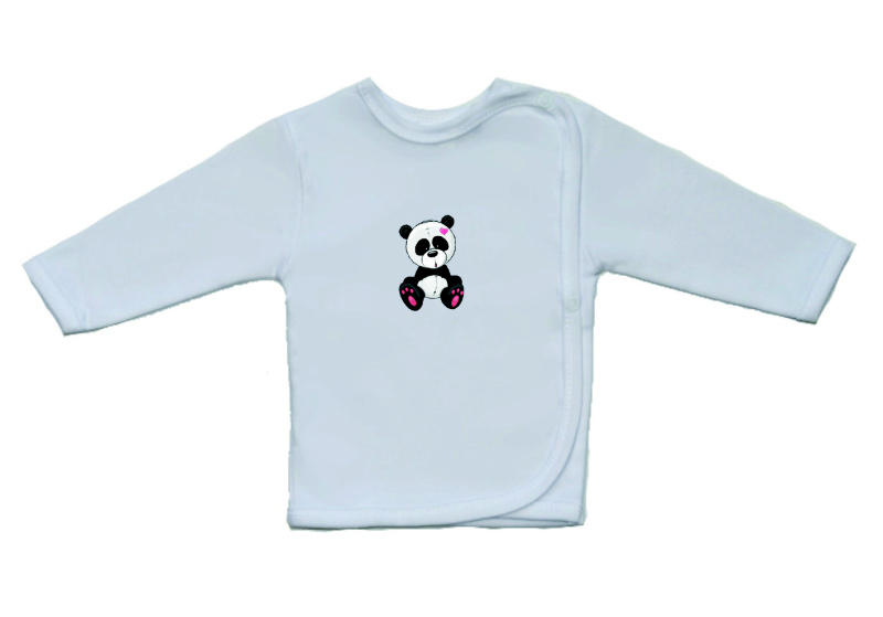 Dětská košilka s obrázkem, Gama, menší roztomilá panda velikost 56