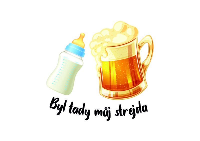 Obrázek pro potisk č.56 Byl tady můj strejda pitivo