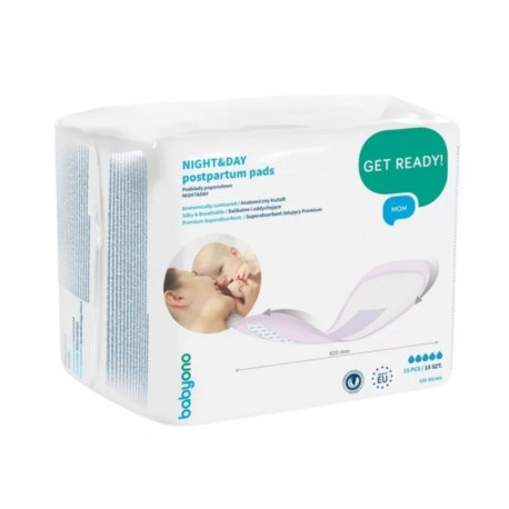 Anatomické poporodní vložky BabyOno Comfort 15ks No 941
