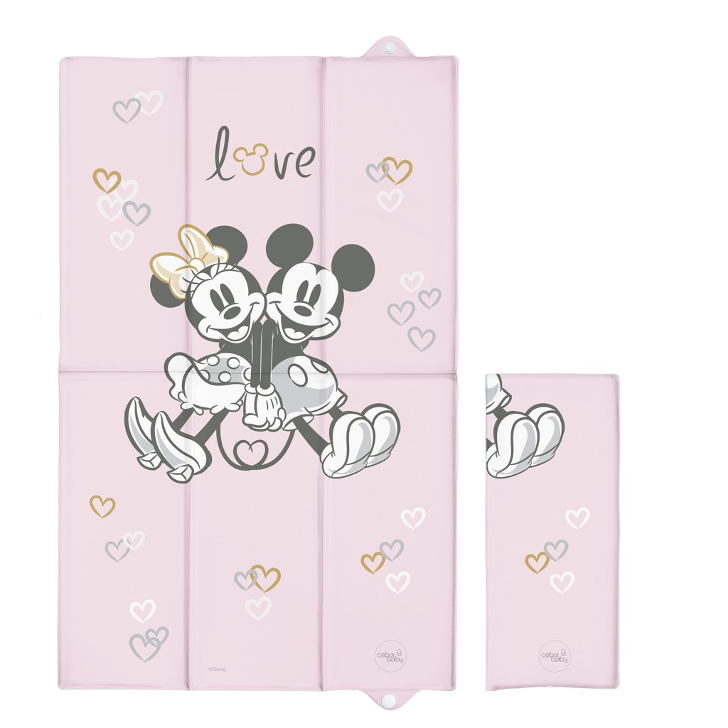 Podložka přebalovací cestovní Ceba 50x80 Disney Minnie & Mickey Pink