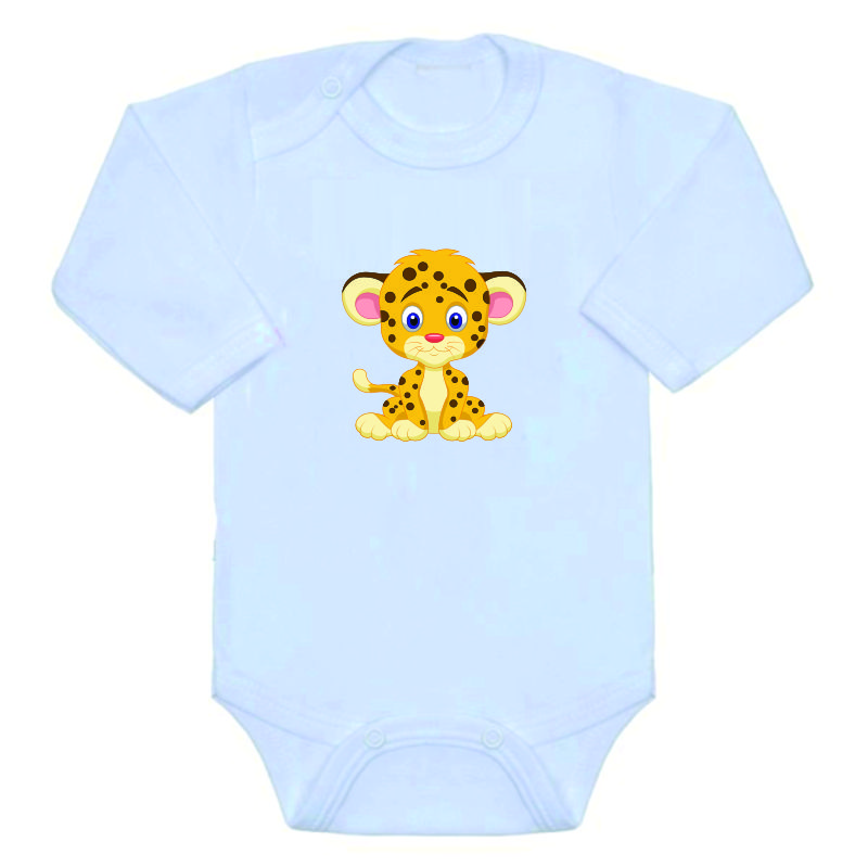 Dětské body Gama roztomilé zvířátko, sedící gepard
