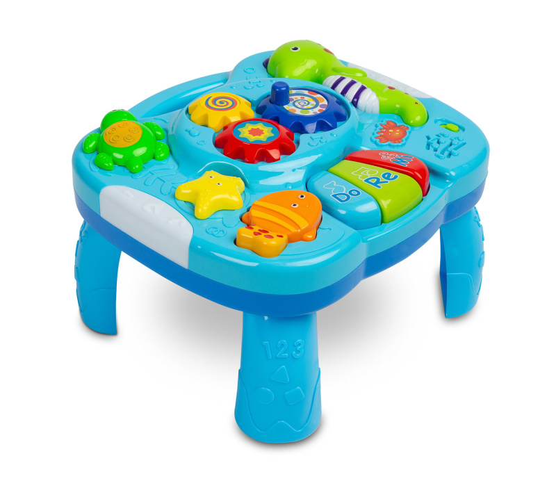 Interaktivní hrací stoleček TOYZ Falla modrý