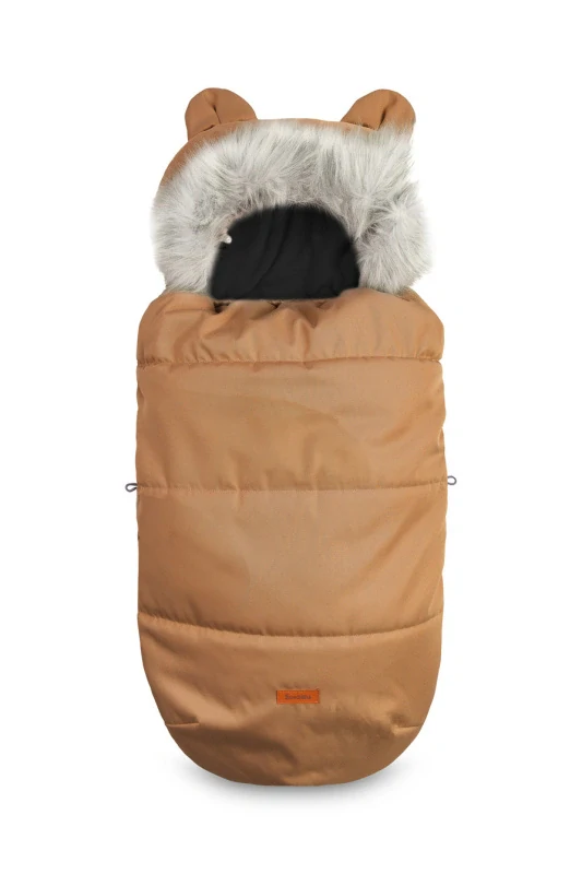 Dětský fusak s kožešinou Sensillo Sierra Camel