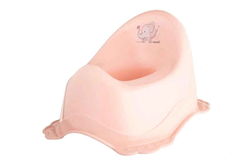 Nočník MALTEX protiskluzový Sloník Minimal – peach rose