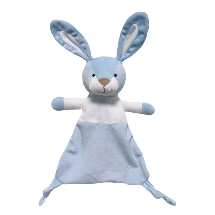 Plyšový usínáček pro miminko Tulilo – modrý králíček 🐰