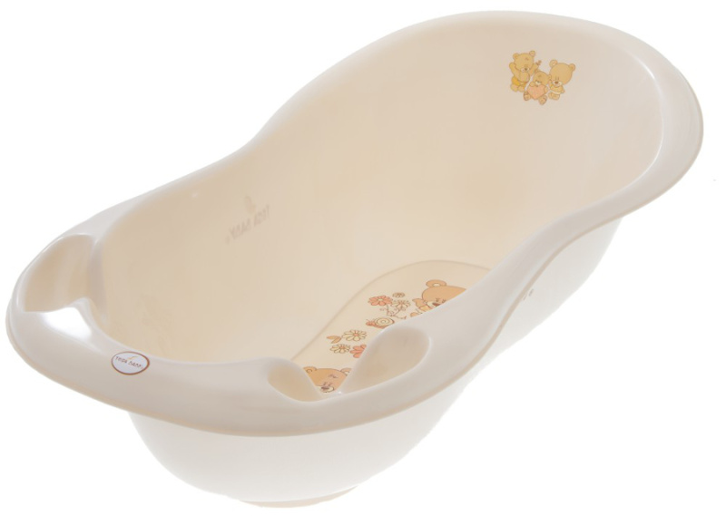 Dětská vanička Tega Baby medvídek béžová 102cm