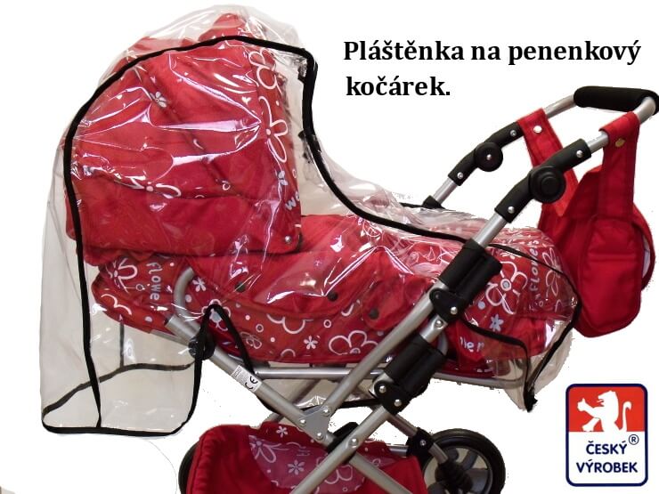 Pláštěnka na panenkový kočárek Dětský svět univerzální