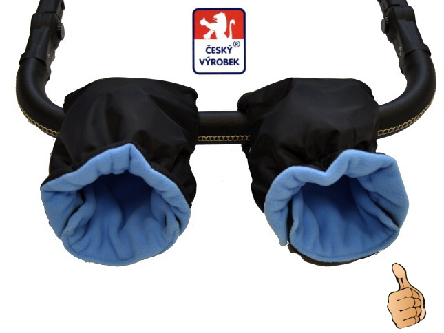 Rukavice na kočárek, Dětský svět, boxerky černosvětlemodré