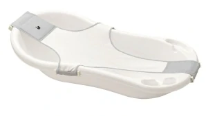 Keeeper síťka do vaničky pro miminko – šedá, nastavitelná, bezpečné koupání