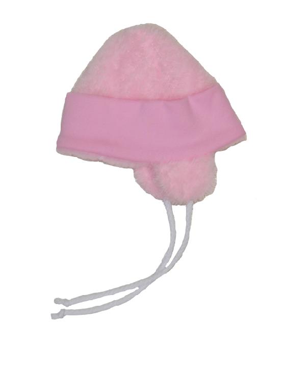 Jarní kojenecká čepička Lamová Kamil světle růžová | Dětský svět vel.3