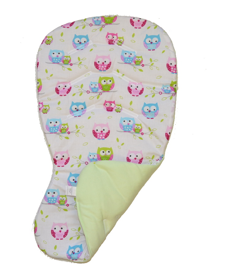 Letní vložka do kočárku, Dětský svět, Maxi, bílá Sova