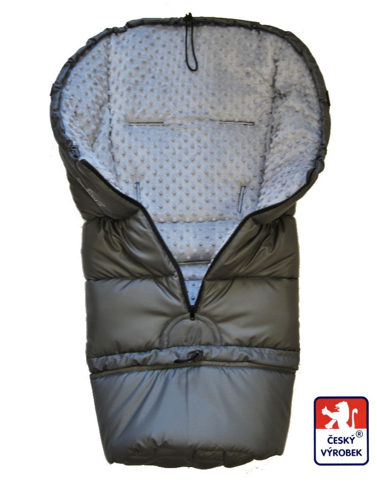 Zimní fusak Dětský svět winter sport MINKY celošedý