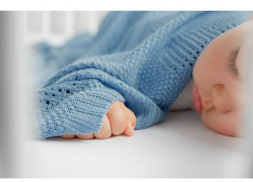 Dětská pletená bambusová deka do kočárku Sensillo béžová