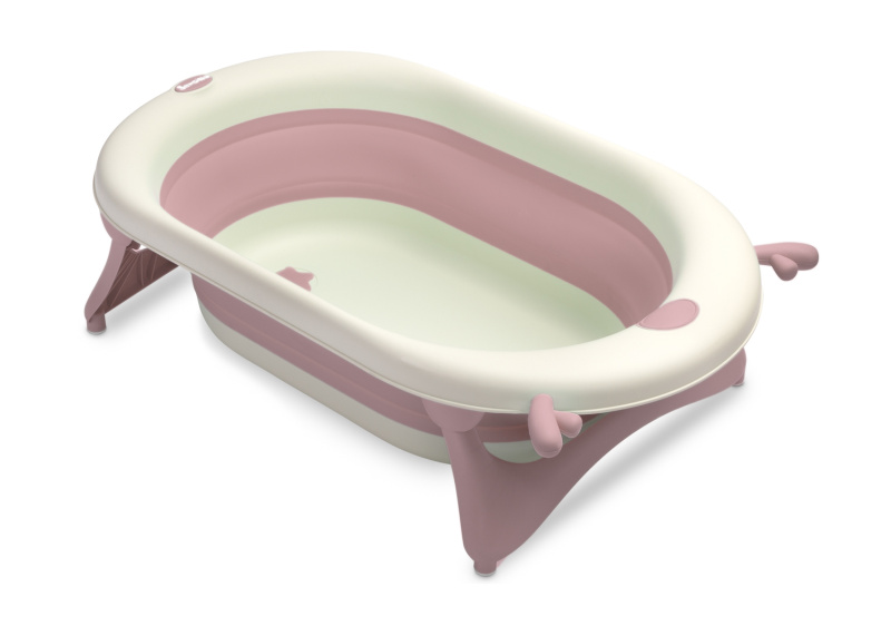 Kojenecká skládací vanička pro miminko Sensillo Powder Pink