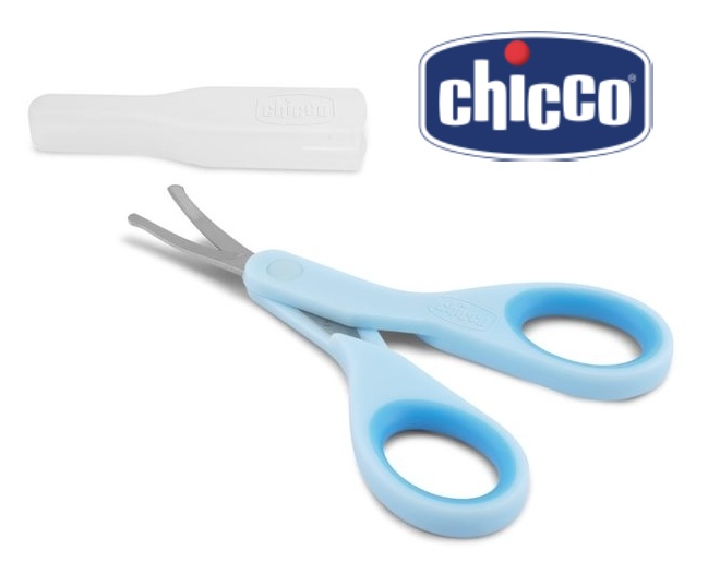 Kojenecké nůžky Chicco modré