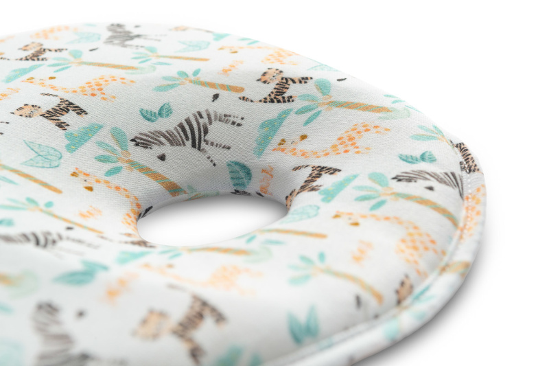 Korekční kojenecký polštářek Sensillo ZOO – polštářek pro miminko 👶🦒