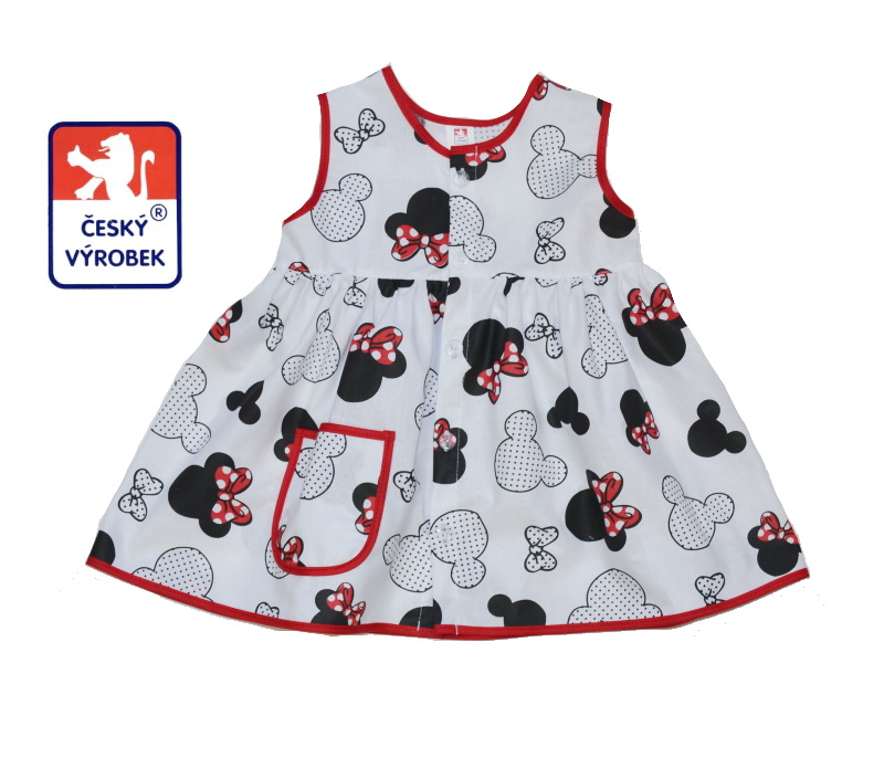 Zástěrka do školky Dětský svět Gábinka Mouse vel.128