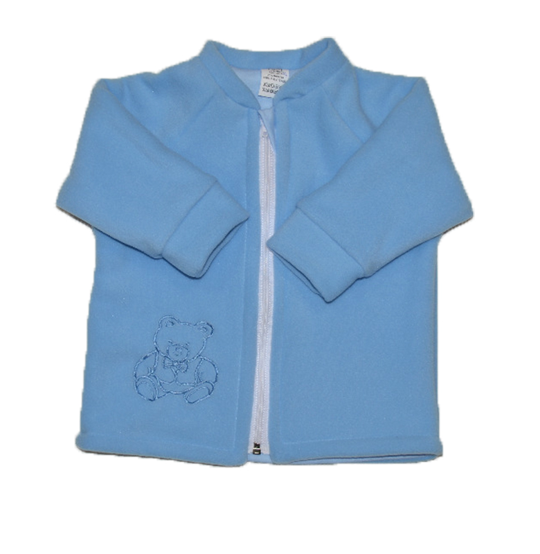 Kojenecký kabátek, Dětský svět, modrý méďa