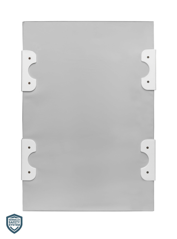 Přebalovací podložka s pevnou deskou Sensillo Safety Systém šedá Panda 49x70cm