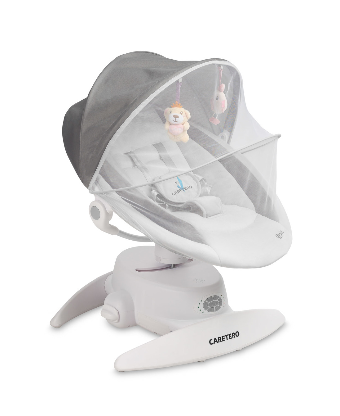 Kojenecké houpací lehátko CARETERO Opti Grey