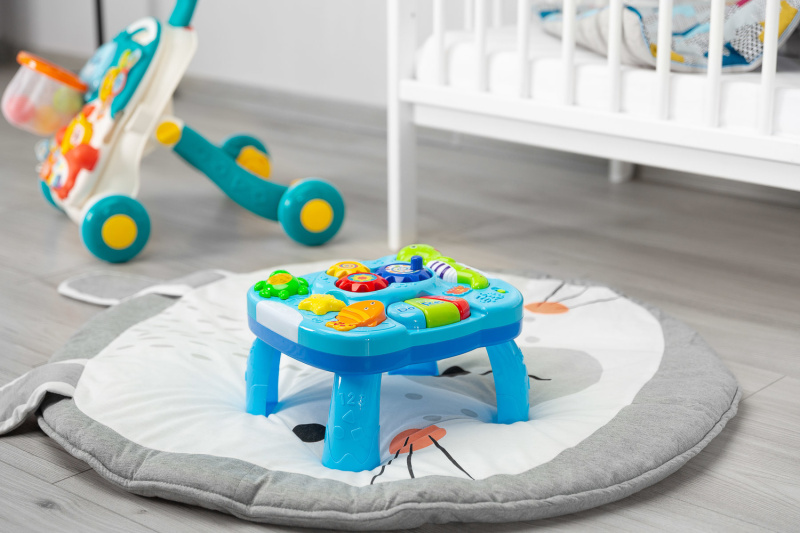 Interaktivní hrací stoleček TOYZ Falla modrý