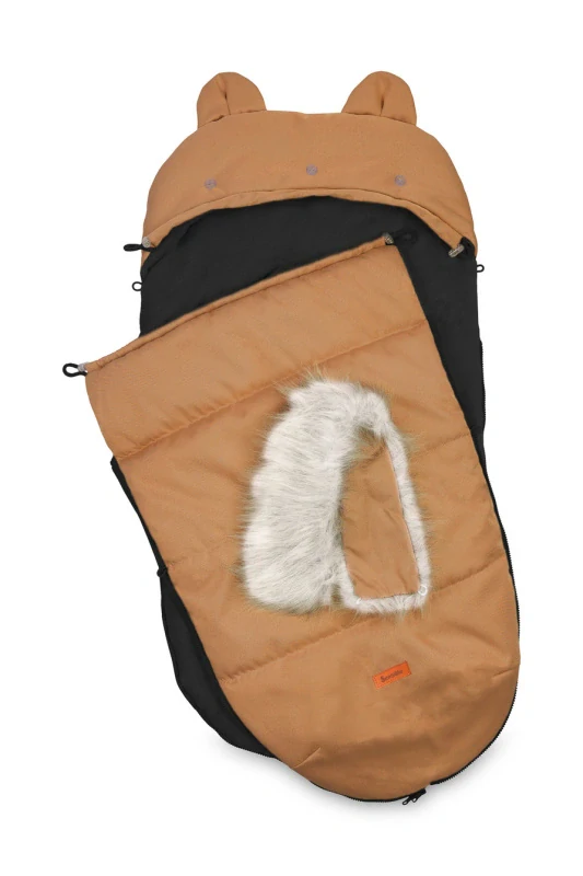 Dětský fusak s kožešinou Sensillo Sierra Camel