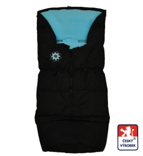 Zimní fusak rostoucí Dětský svět combi 3v1 winter bag světle tyrkysový