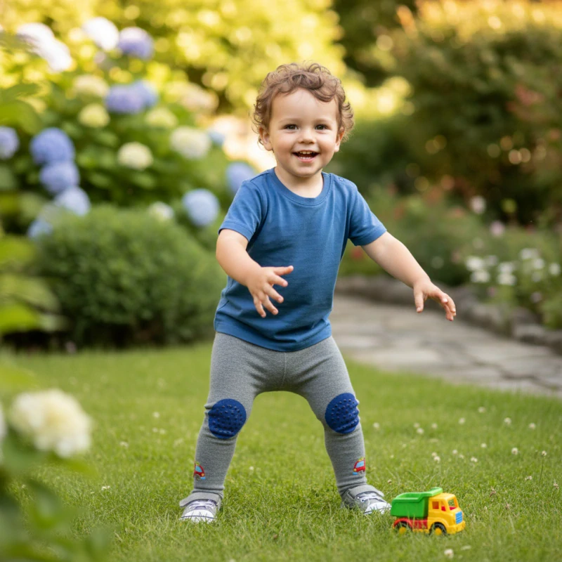 Chlapecké punčocháče YO Baby ABS šedé s hašičským vozem vel. 74/80