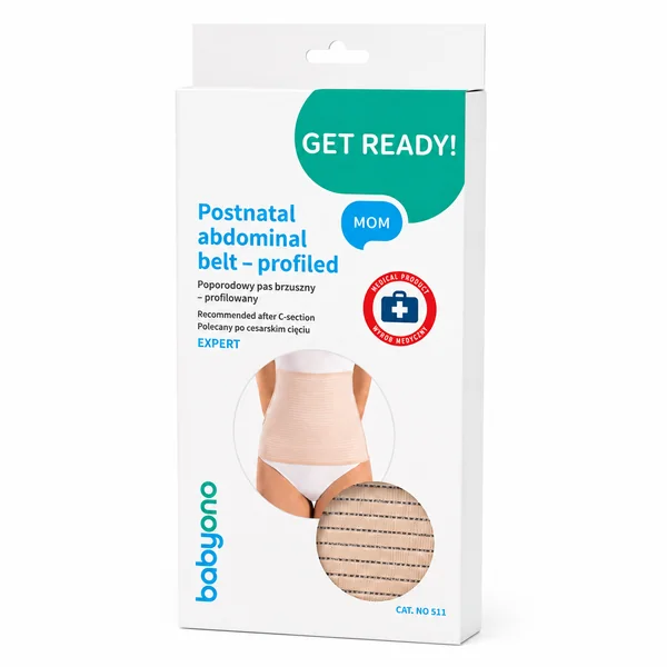 Poporodní stahovací pás BabyOno XXL tělový – podpůrný pás po porodu 🤱