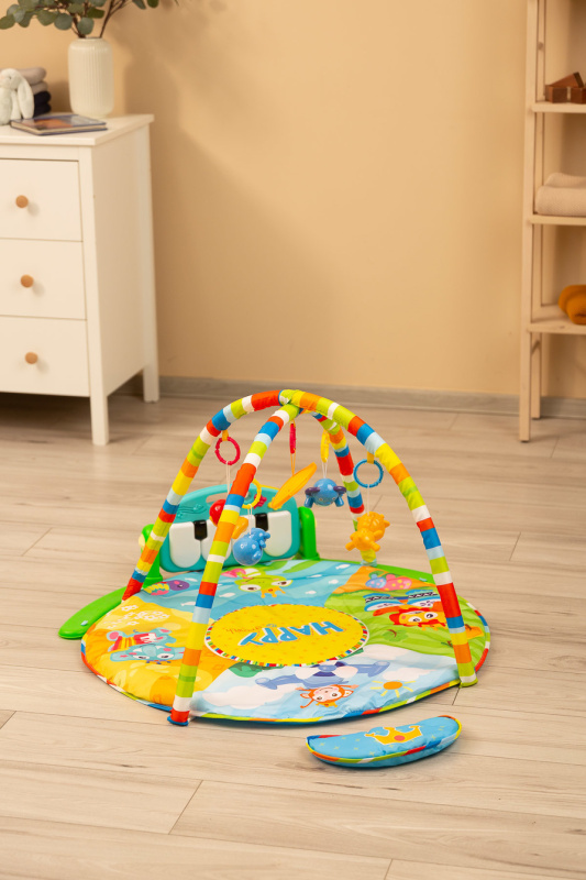 Interaktivní hrací deka s hrazdičkou Toyz Safari 👶