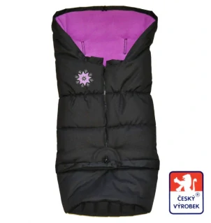 Dětský fusak Dětský svět winter bag tmavě fialový