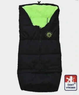 Dětský fusak Dětský svět combi 3v1 winter bag lili green