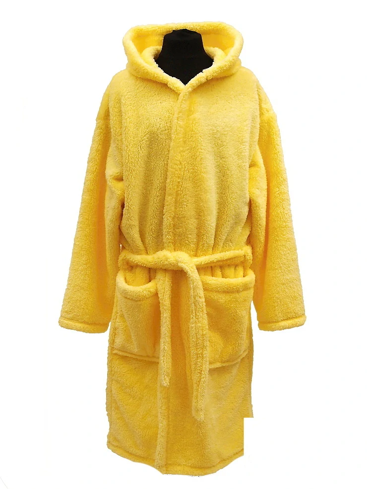 Dětský župan Dětský svět žlutý Lamový velikost 86