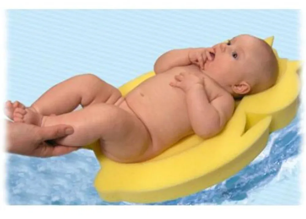 Pěnové lehátko do vaničky Badum Maxi modrotyrkysové