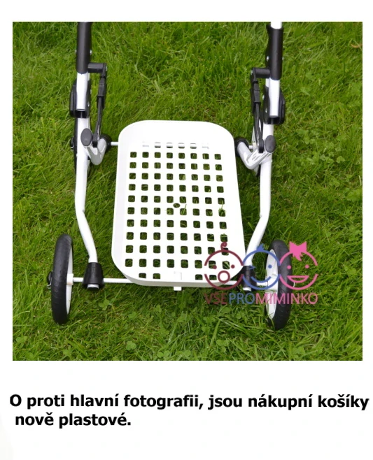 Panenkový kočárek Adbor Lily K09 růžová s puntíkem