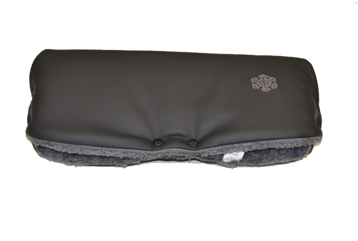 Zimní rukávník na kočárek Dětský svět ELEGANC Grey/Grey