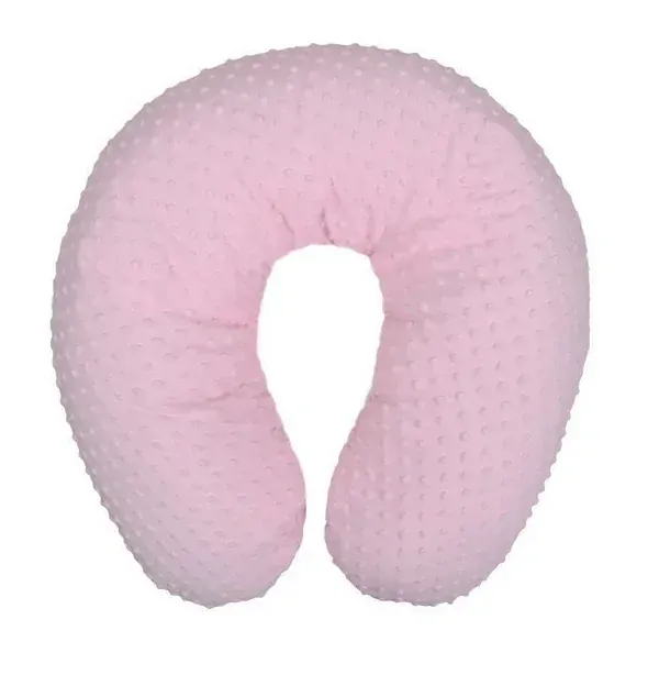 Kojící polštář Dětský svět Hnízdo minky růžové